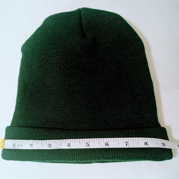 Classic Green Beanie - Picture 2 of 2